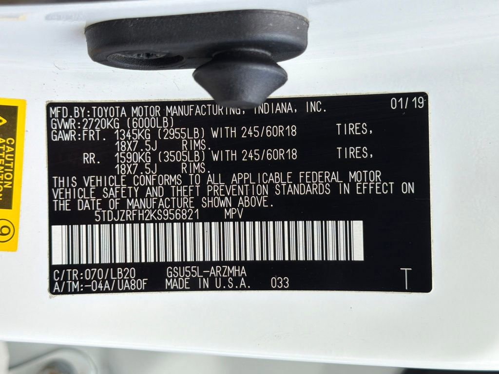 Used 2019 Toyota Highlander XLE image 33