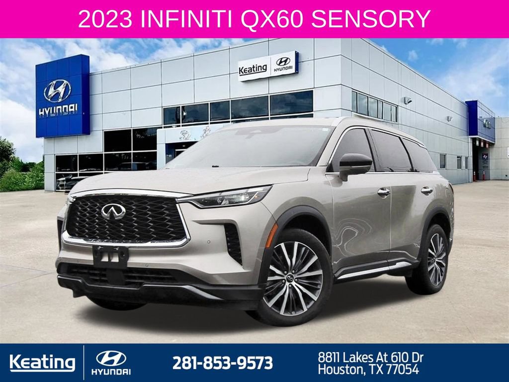 Used 2023 INFINITI QX60 Sensory w/ Vision Package AWD/4WD image 1
