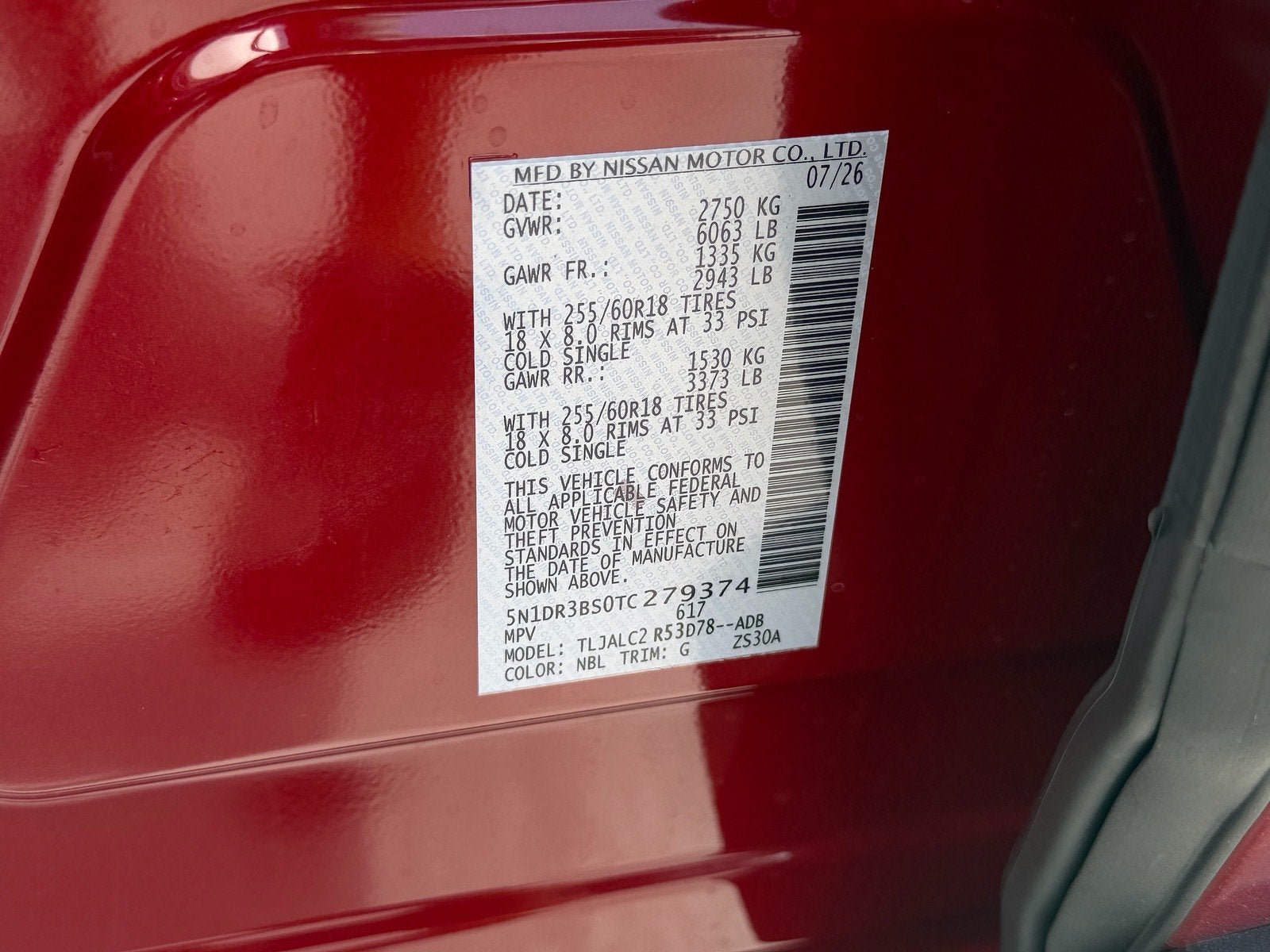 New 2026 Nissan Pathfinder SV FWD image 16