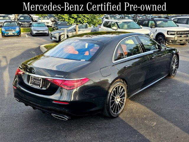 Certified 2021 Mercedes-Benz S 580 4MATIC Sedan w/ AMG Line image 10