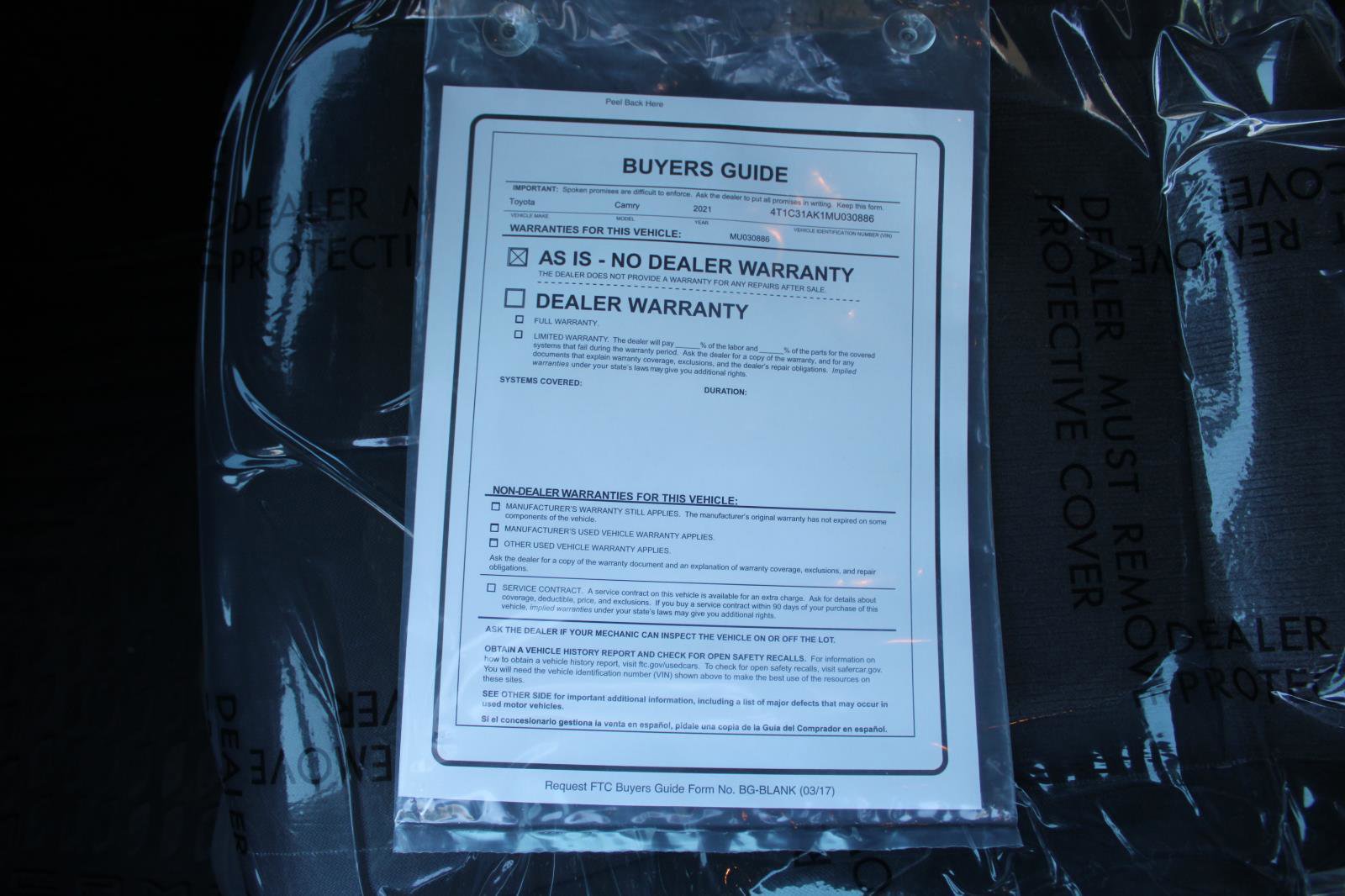 Used 2021 Toyota Camry LE image 41