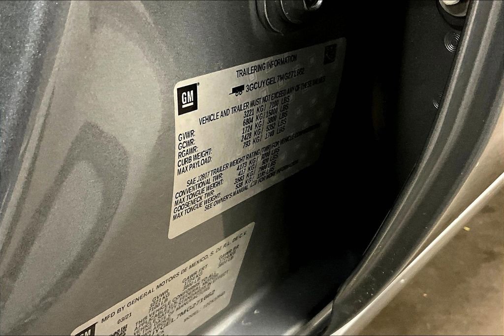 Used 2021 Chevrolet Silverado 1500 LTZ w/ Technology Package image 20