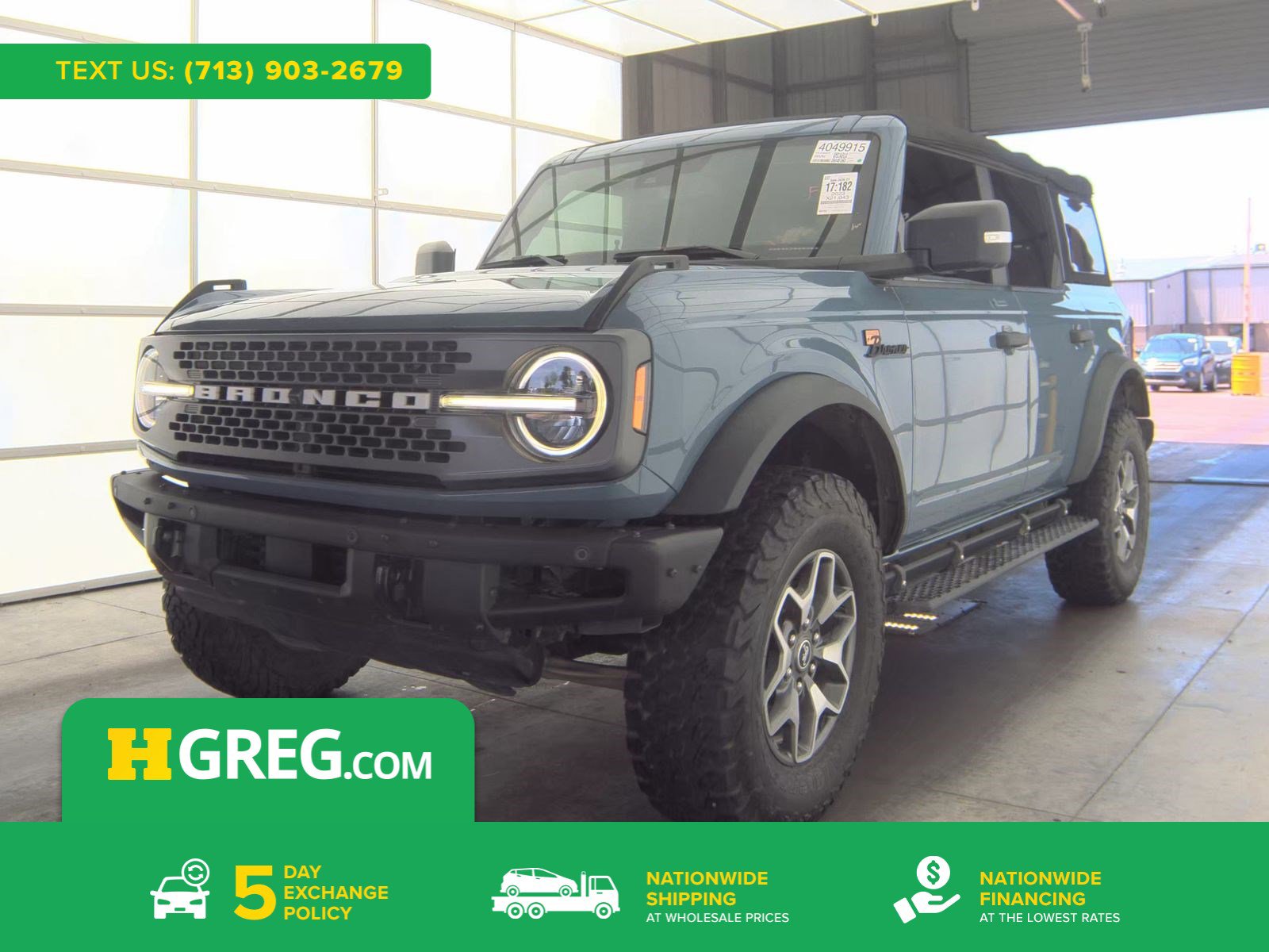 Used 2023 Ford Bronco Badlands AWD/4WD video 1