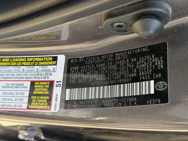Used 2024 Toyota Camry LE FWD image 32