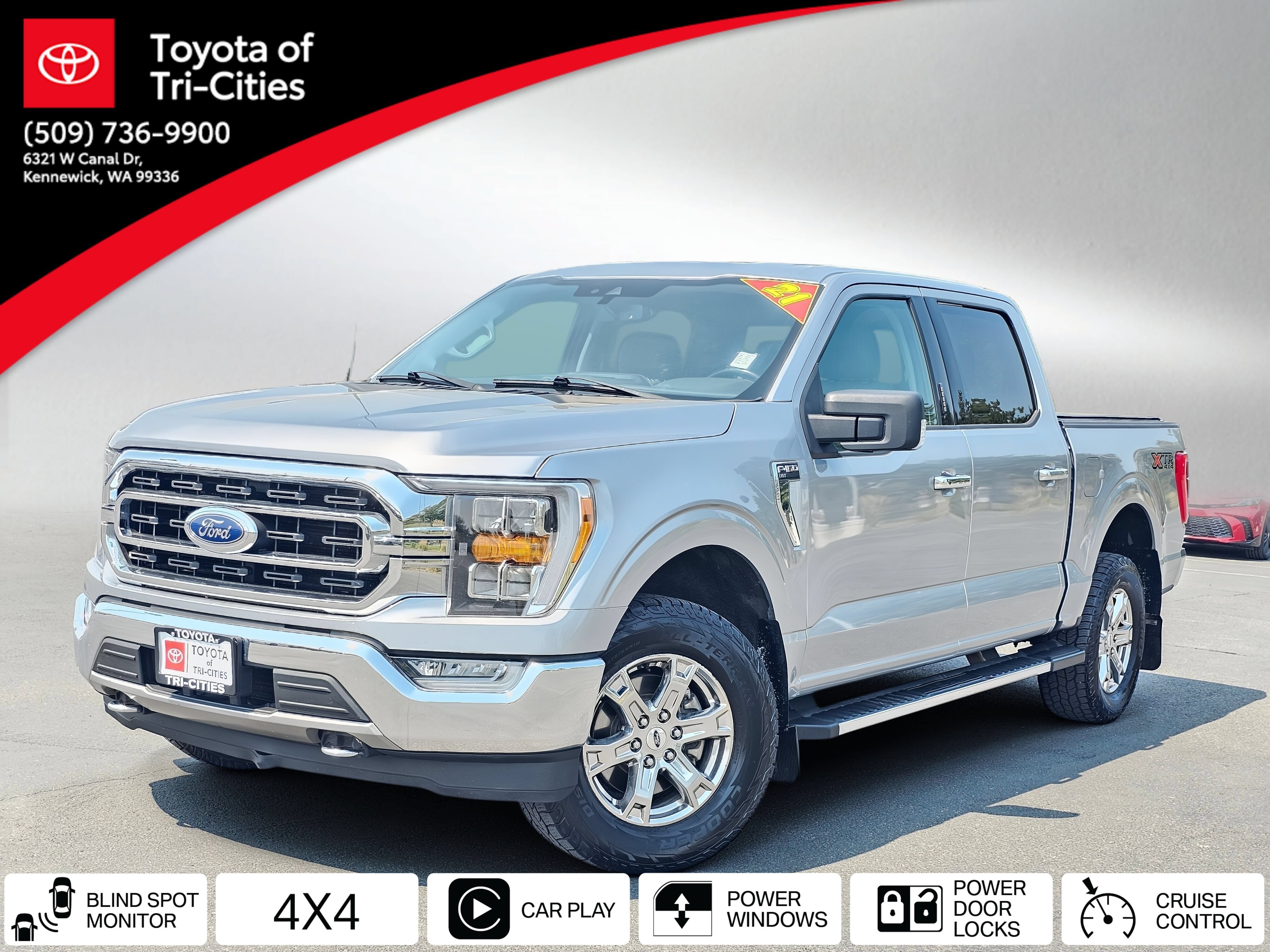 Used 2021 Ford F150 XLT w/ Equipment Group 302A High AWD/4WD image 1