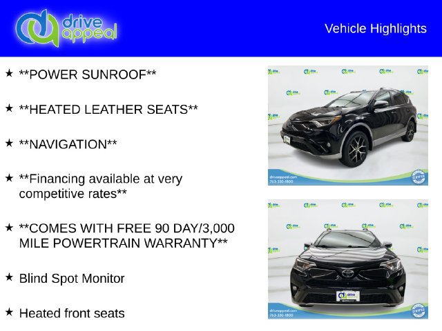 Used 2017 Toyota RAV4 SE w/ Power Special Value Package AWD/4WD image 12