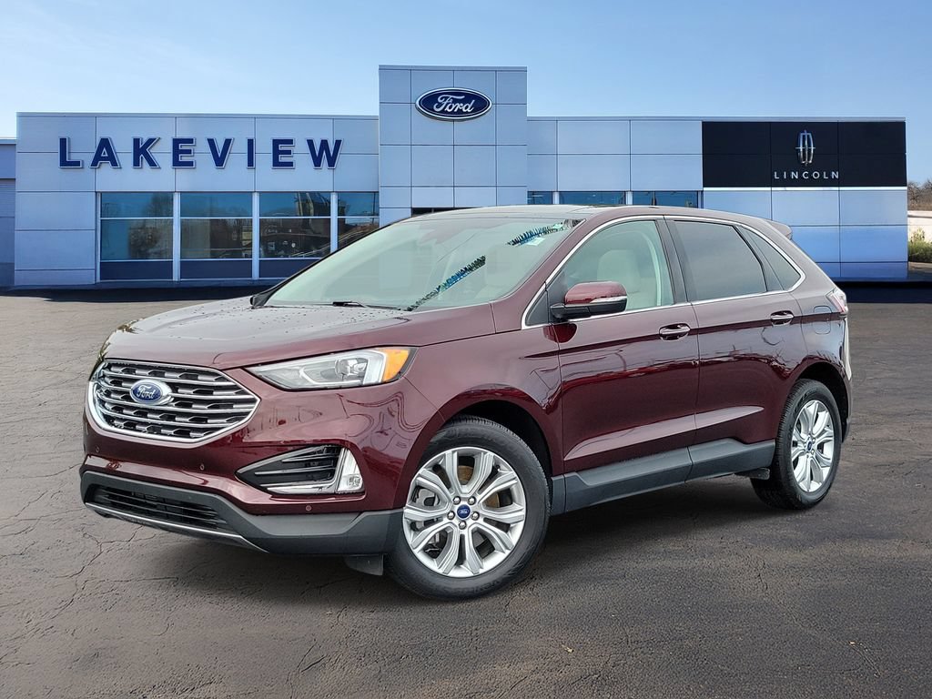 Certified 2021 Ford Edge Titanium w/ Class II Trailer Tow Package