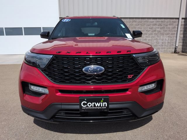 Certified 2021 Ford Explorer ST w/ Equipment Group 401A AWD/4WD image 8