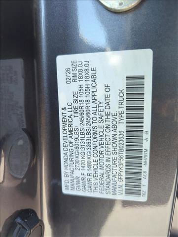 New 2026 Honda Ridgeline RTL image 21