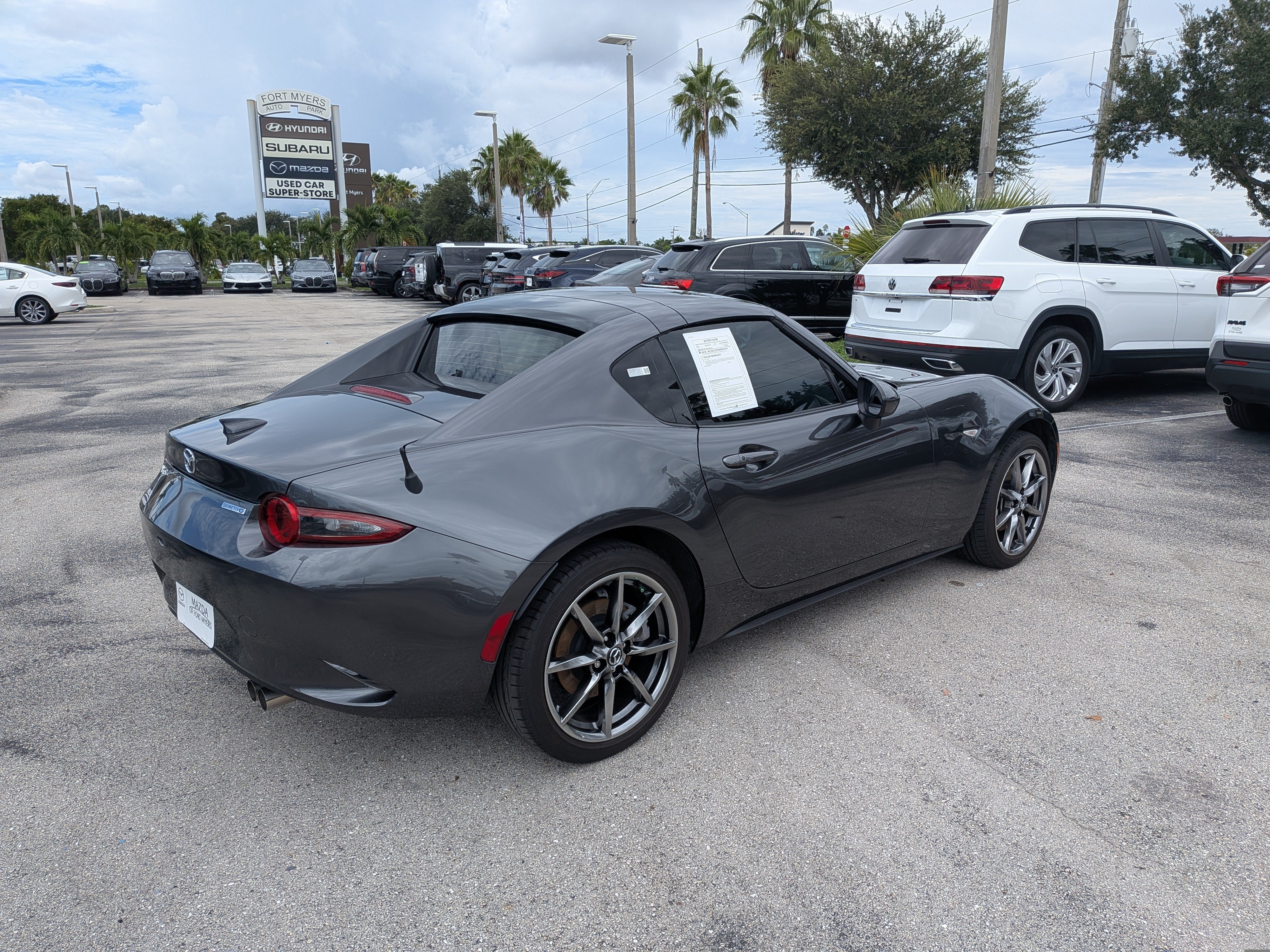 Used 2022 MAZDA MX-5 Miata RF Grand Touring RWD image 4