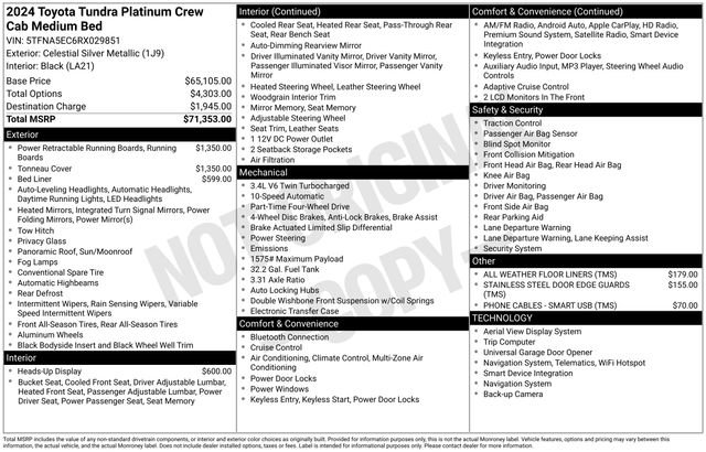 Used 2024 Toyota Tundra Platinum image 7