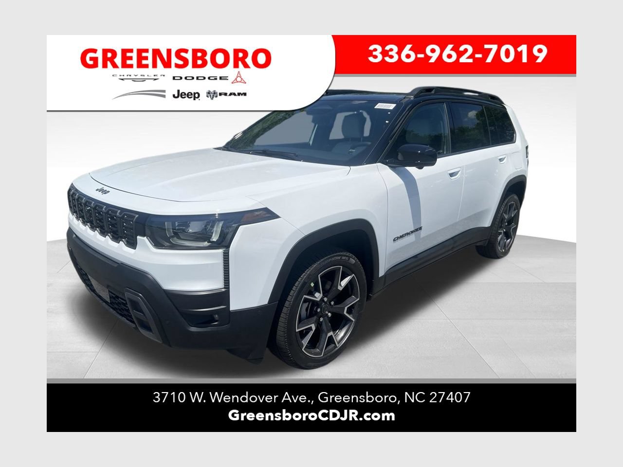 New 2026 Jeep Cherokee Overland w/ Trailer Tow Group AWD/4WD image 1