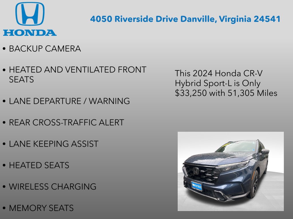 Used 2024 Honda CR-V Sport-L image 12