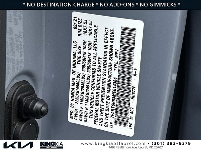 Used 2021 Honda CR-V EX-L image 31