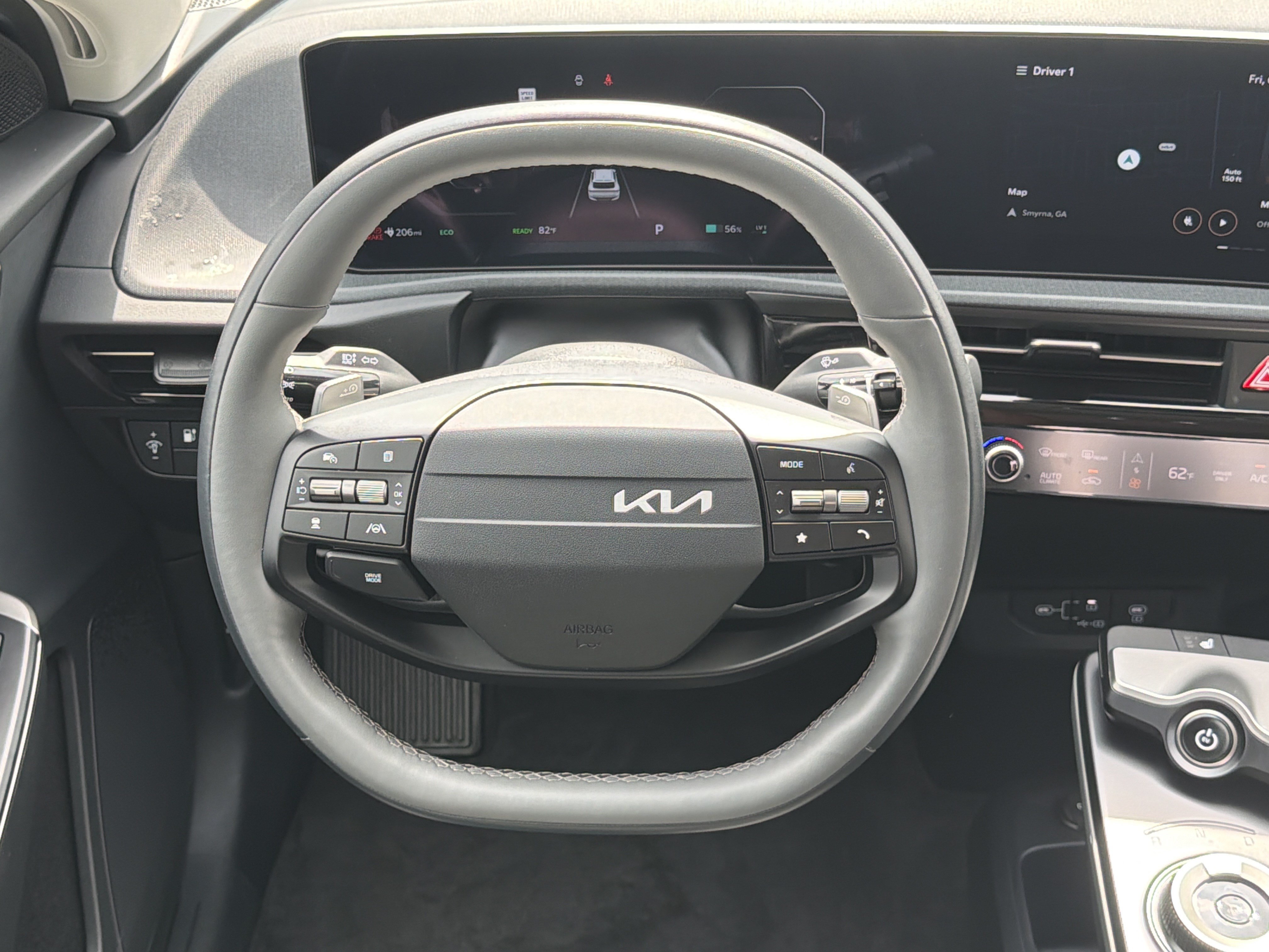 Certified 2025 Kia EV6 Light w/ Light LR Technology Package RWD image 24