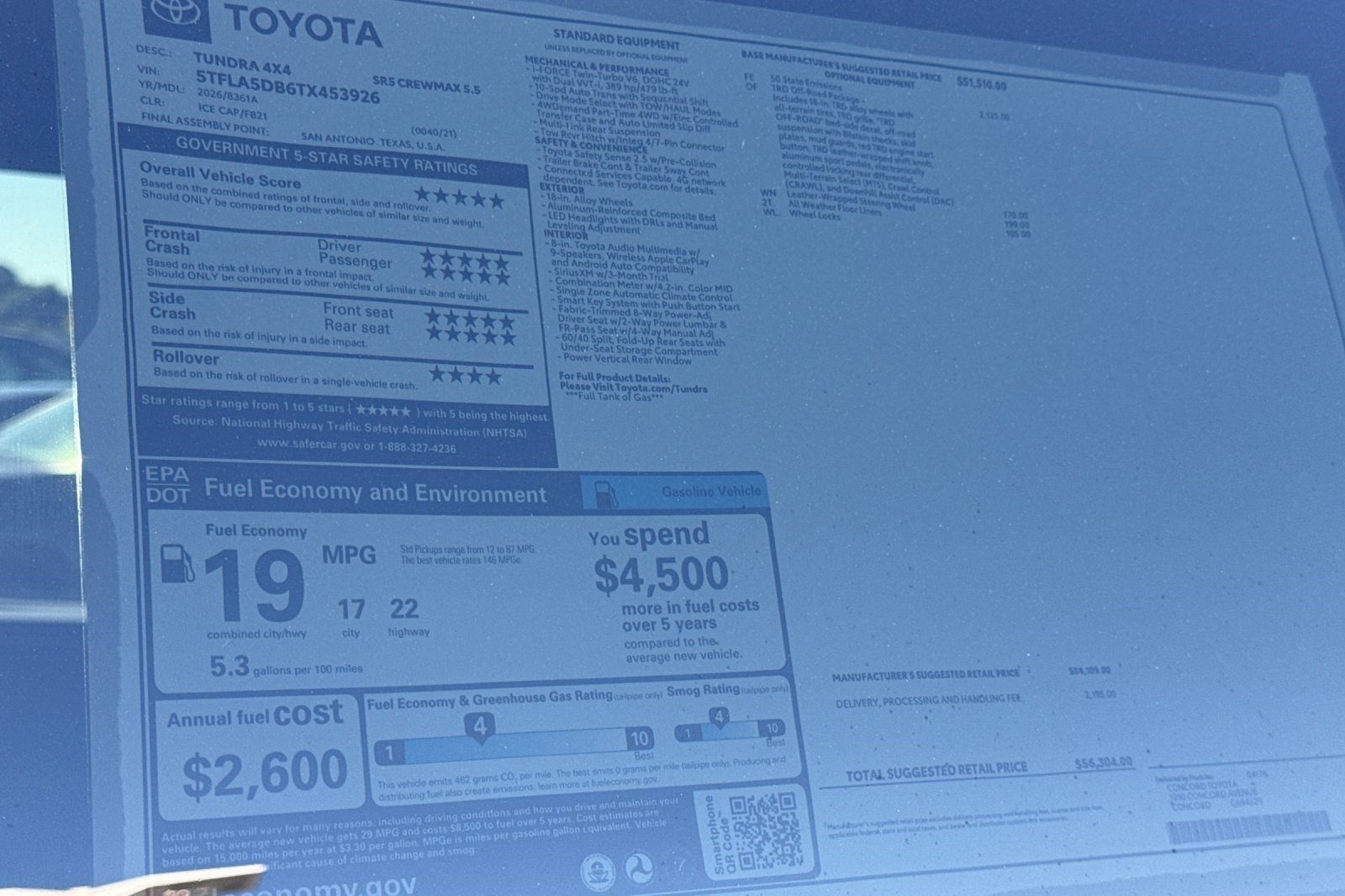 New 2026 Toyota Tundra SR5 AWD/4WD image 27