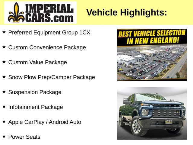 Used 2022 Chevrolet Silverado 2500 Custom w/ Custom Value Package AWD/4WD image 8