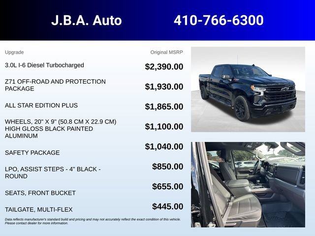 Certified 2025 Chevrolet Silverado 1500 RST AWD/4WD image 5