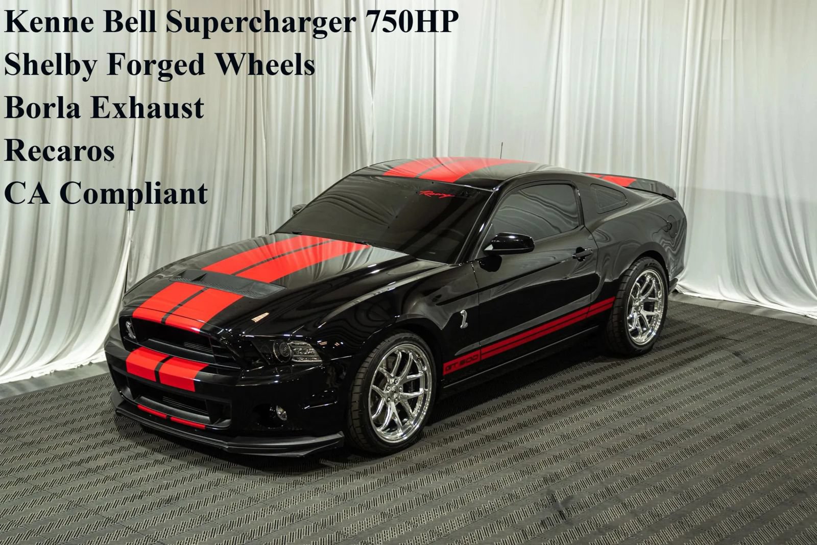 Used 2013 Ford Mustang Shelby GT500 w/ Electronics Pkg RWD image 1