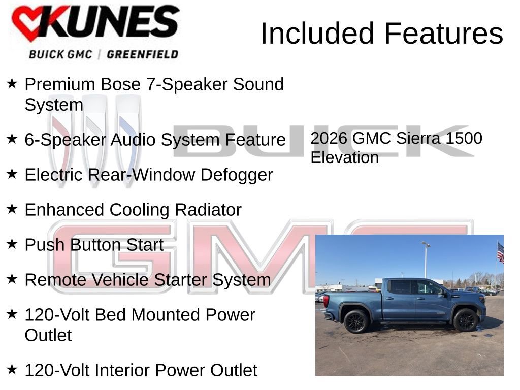 New 2026 GMC Sierra 1500 Elevation w/ Elevation Premium Package image 4