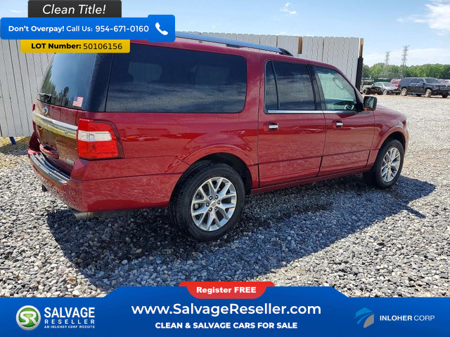 Used 2016 Ford Expedition EL Limited w/ Equipment Group 301A RWD image 4
