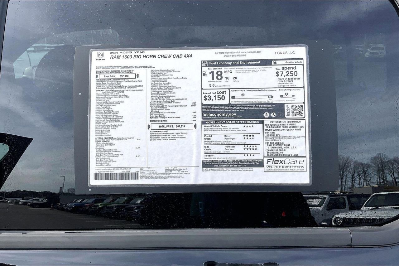 New 2026 RAM 1500 Big Horn image 38