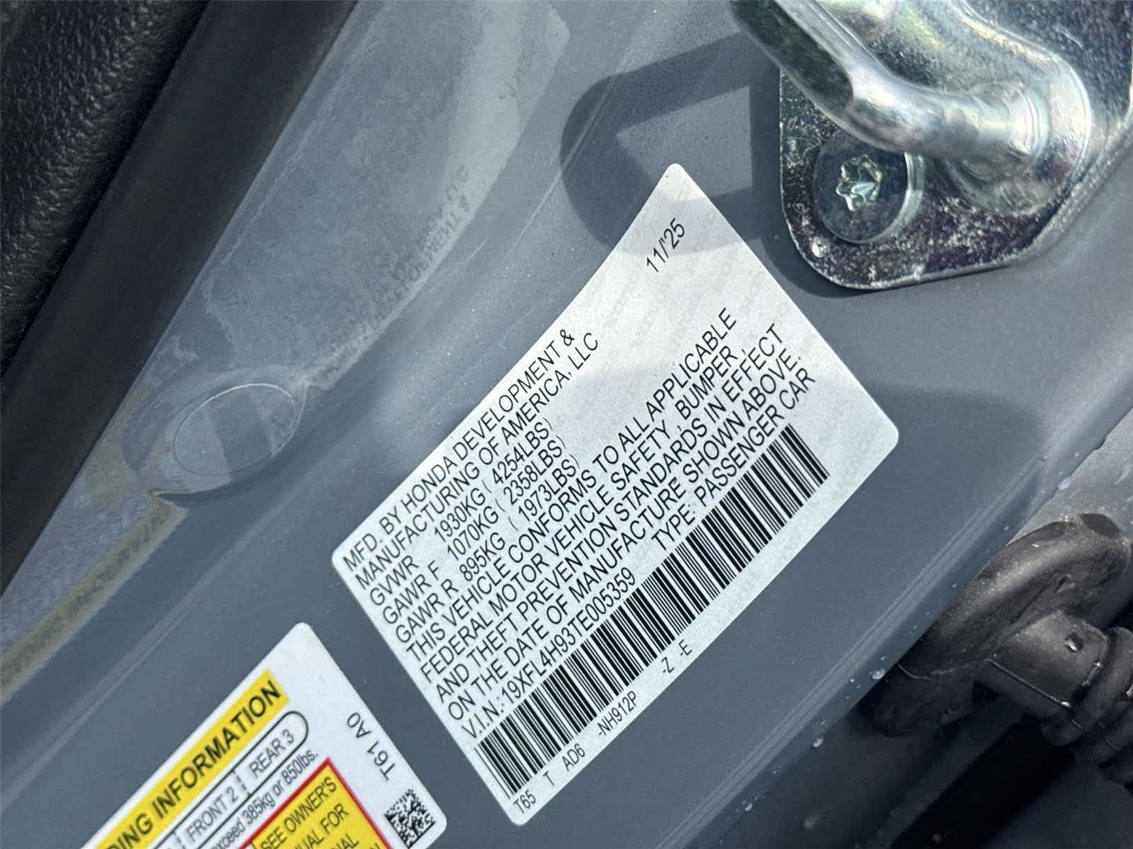 Used 2026 Honda Civic Sport Touring image 33