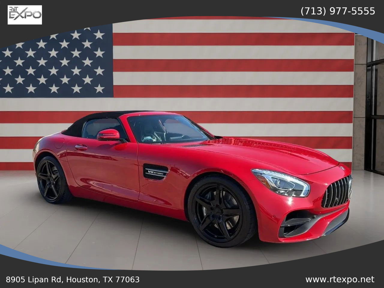 Used 2019 Mercedes-Benz AMG GT Roadster w/ Lane Tracking Package image 2