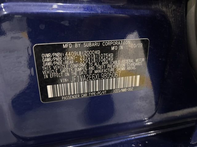 Used 2020 Subaru WRX STI w/ Popular Package #1 image 43