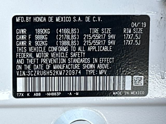 Used 2019 Honda HR-V EX image 33