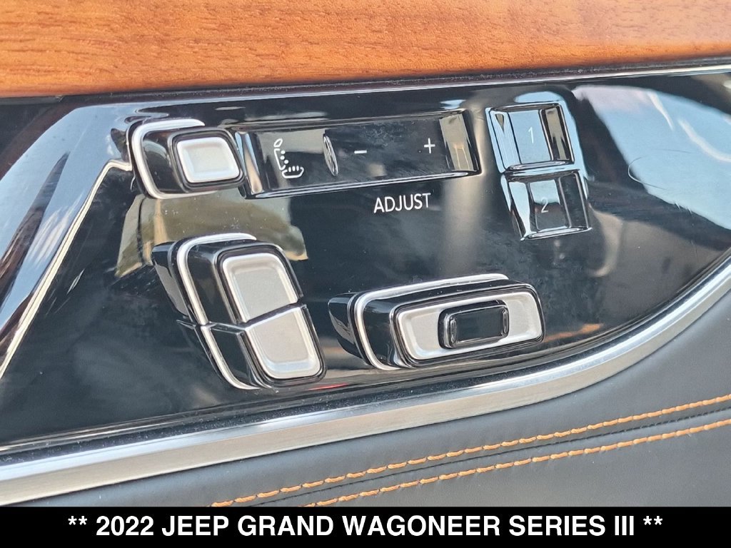 Used 2022 Jeep Grand Wagoneer Series III w/ Rear Seat Video Group 1 AWD/4WD image 21