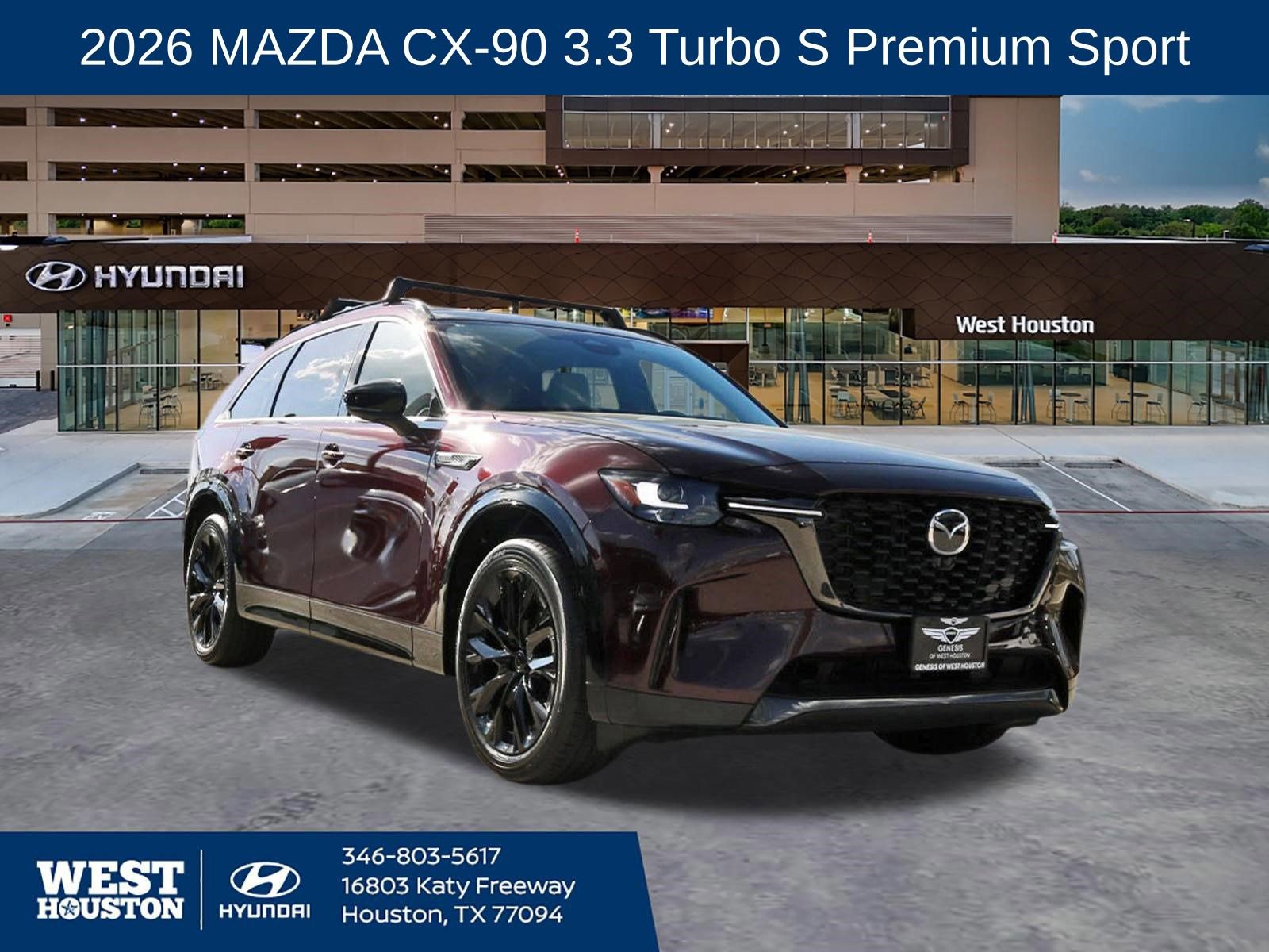 Used 2026 MAZDA CX-90 3.3 Turbo S w/ Premium Package