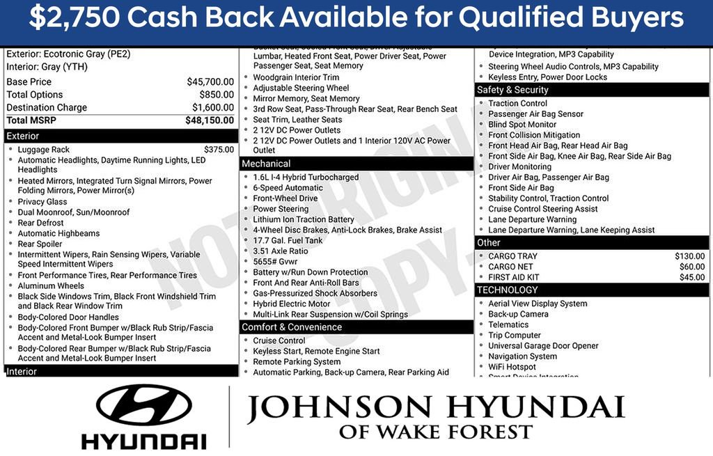 New 2026 Hyundai Santa Fe Limited FWD image 5