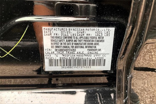 New 2025 Nissan Sentra SV image 14