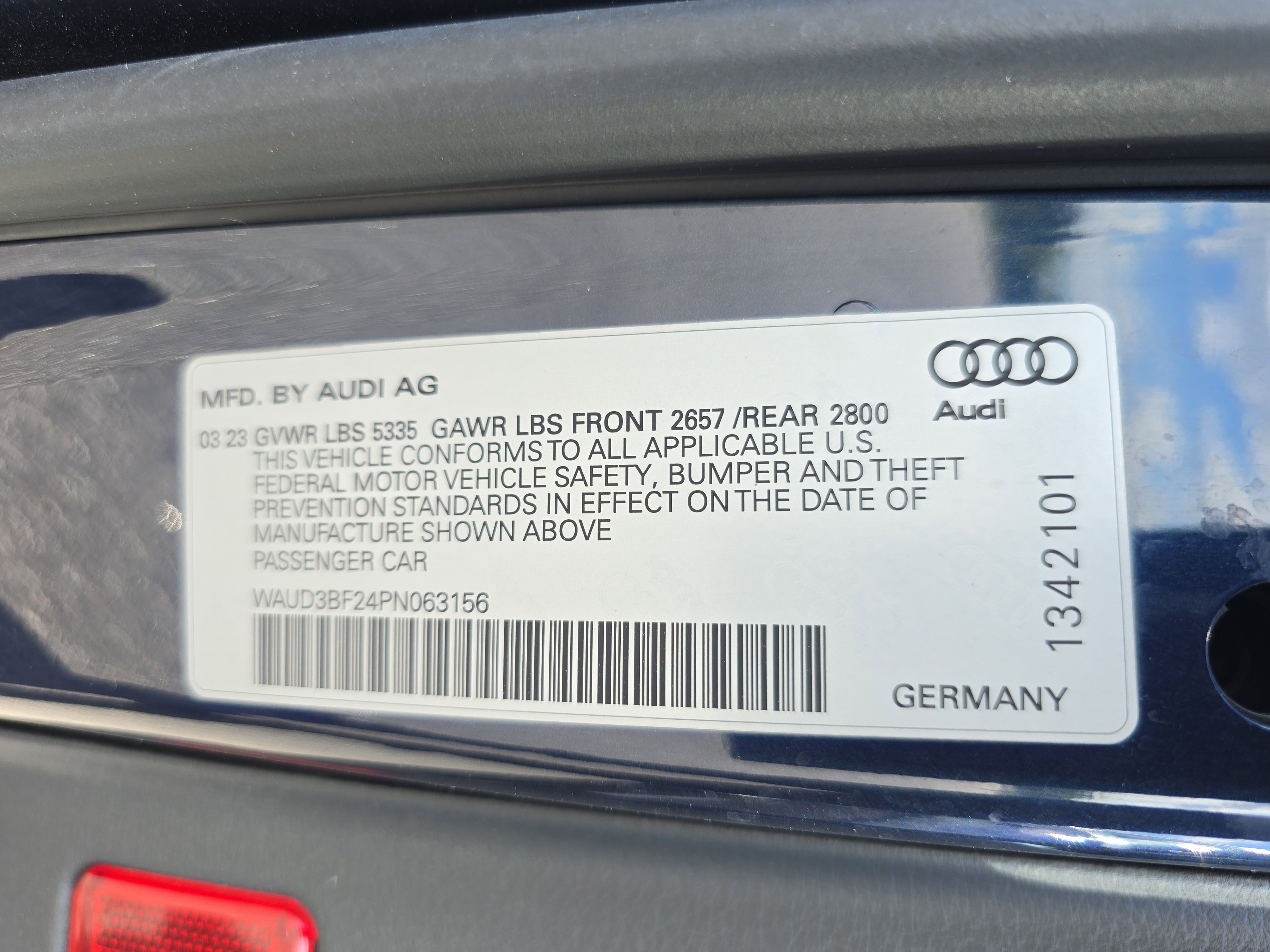 Certified 2023 Audi A6 2.0T Premium w/ Convenience Package image 33