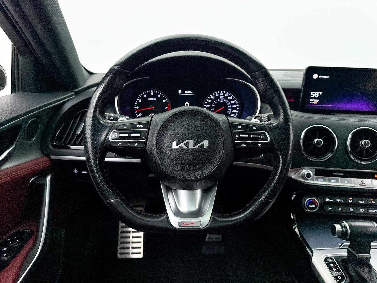 Used 2022 Kia Stinger GT1 w/ Red Interior Color Package RWD image 35