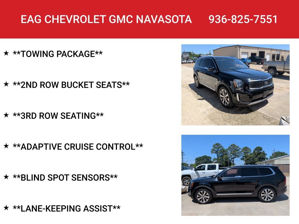 Used 2021 Kia Telluride EX w/ EX Premium Package FWD image 8