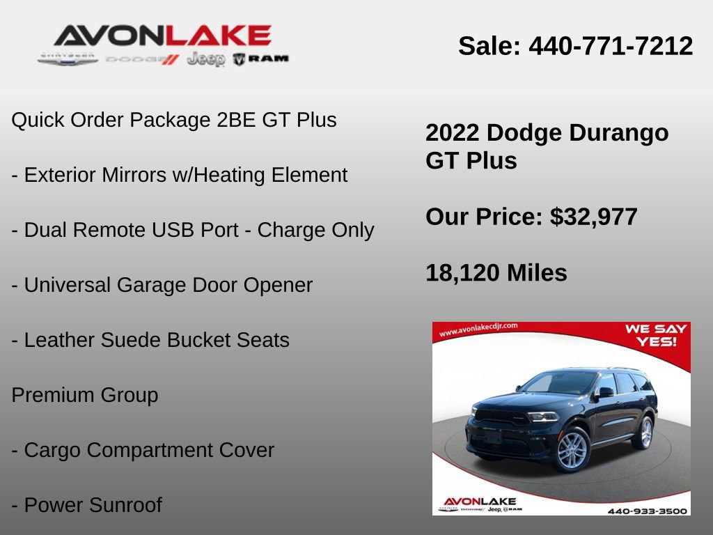 Used 2022 Dodge Durango GT image 24