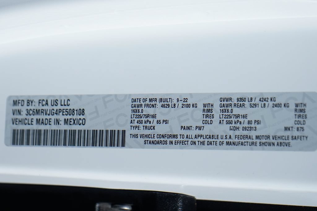 Used 2023 RAM ProMaster 3500 FWD image 44