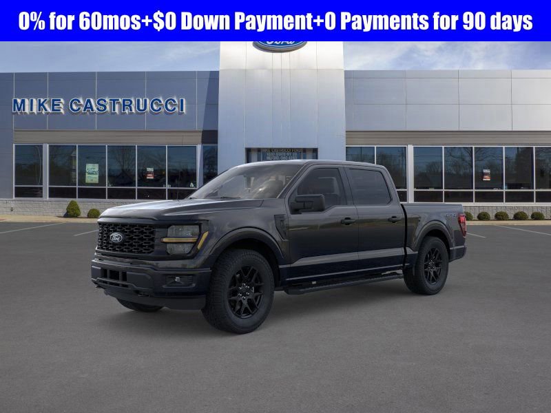 New 2025 Ford F150 STX w/ STX Black Appearance Package
