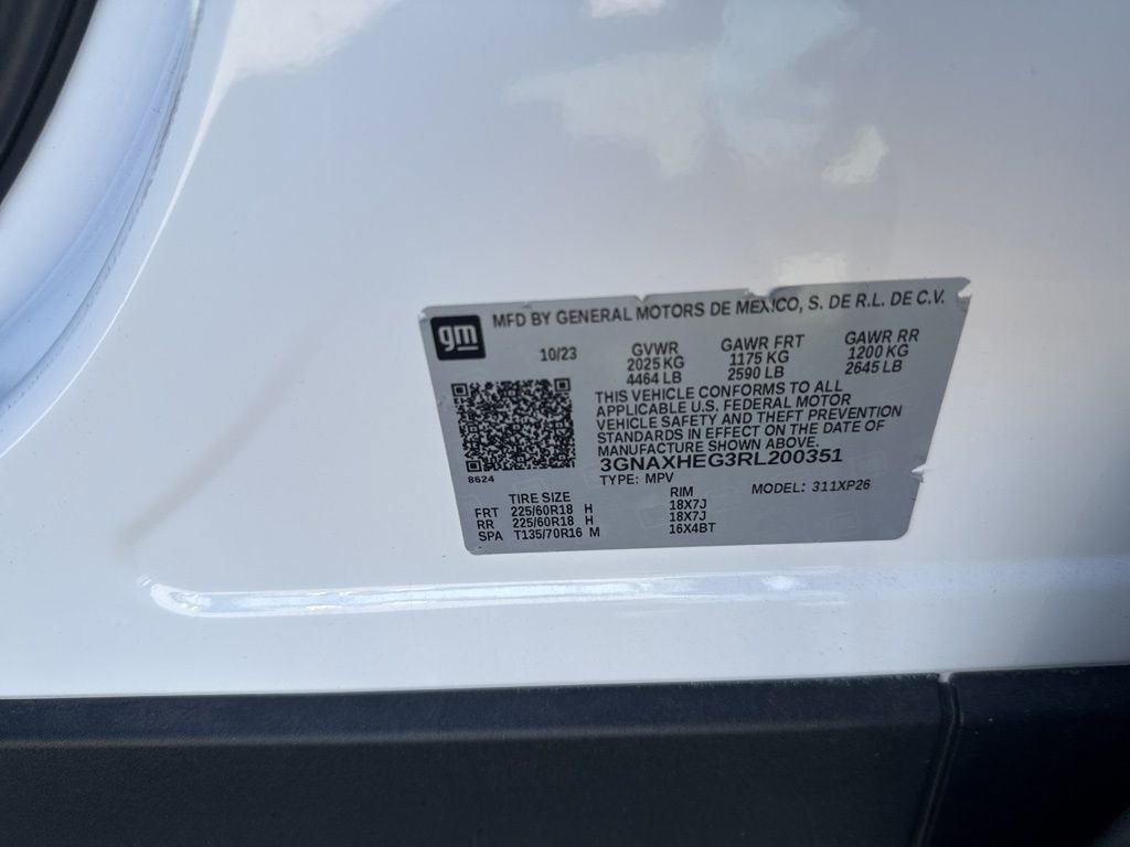 Used 2024 Chevrolet Equinox LS w/ LS Convenience Package image 23