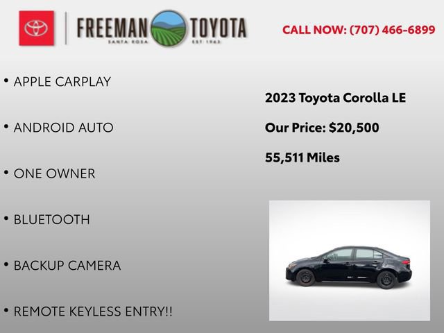 Used 2023 Toyota Corolla LE FWD image 5