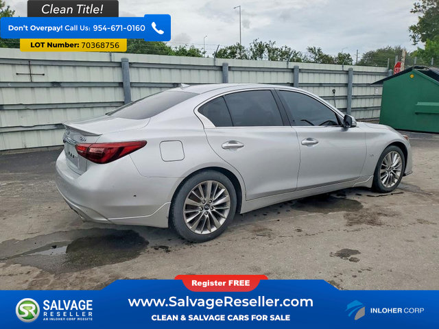 Used 2019 INFINITI Q50 Luxe w/ Essential Package (3.0T Luxe) AWD/4WD image 4