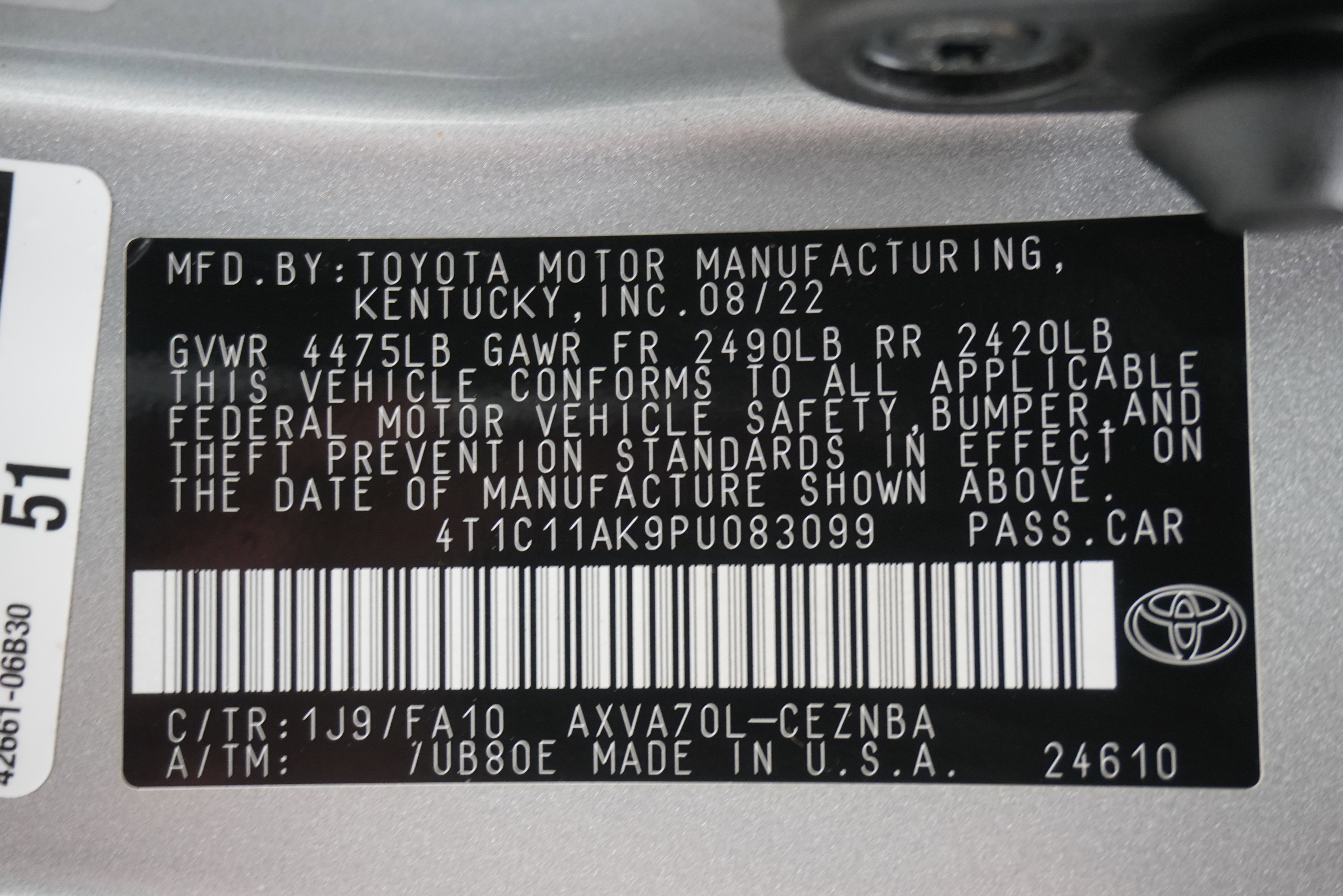 Used 2023 Toyota Camry LE FWD image 27