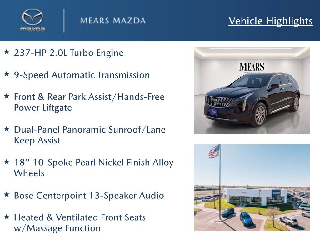 Used 2019 Cadillac XT4 Premium Luxury FWD image 2