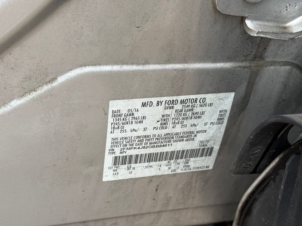 Used 2016 Ford Edge SEL w/ Equipment Group 201A AWD/4WD image 10