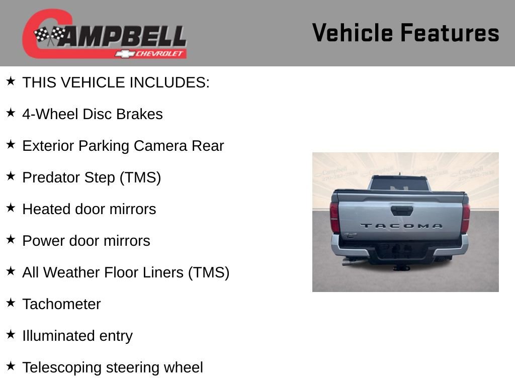 Used 2024 Toyota Tacoma SR5 AWD/4WD image 5