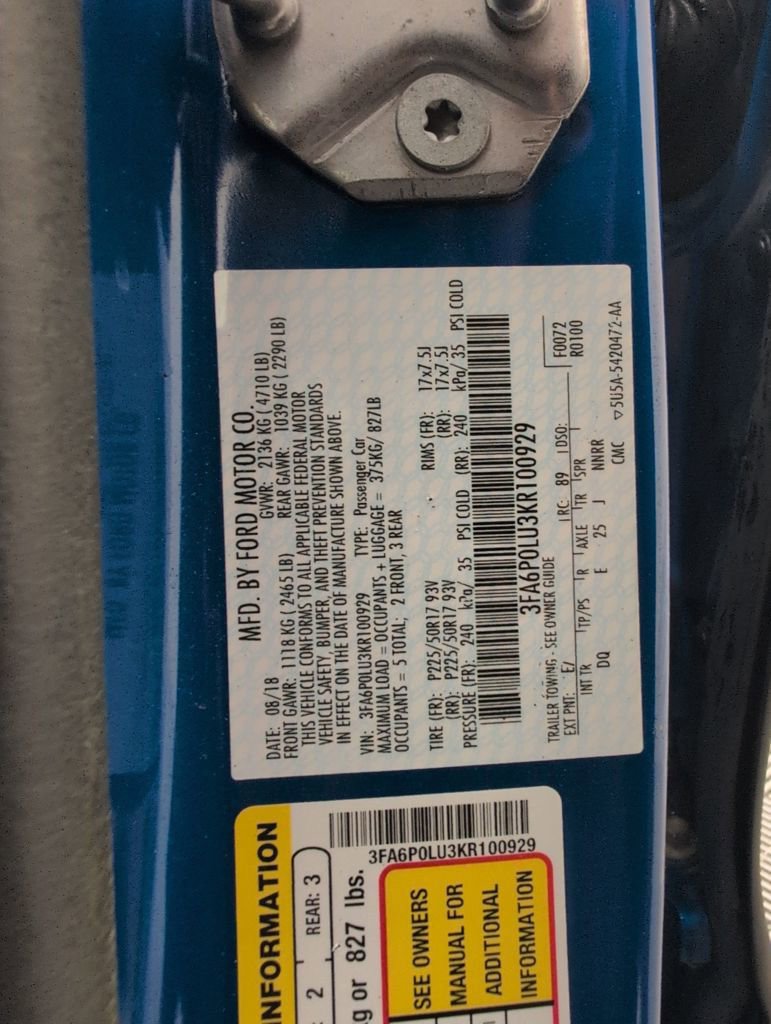 Certified 2019 Ford Fusion SE image 48