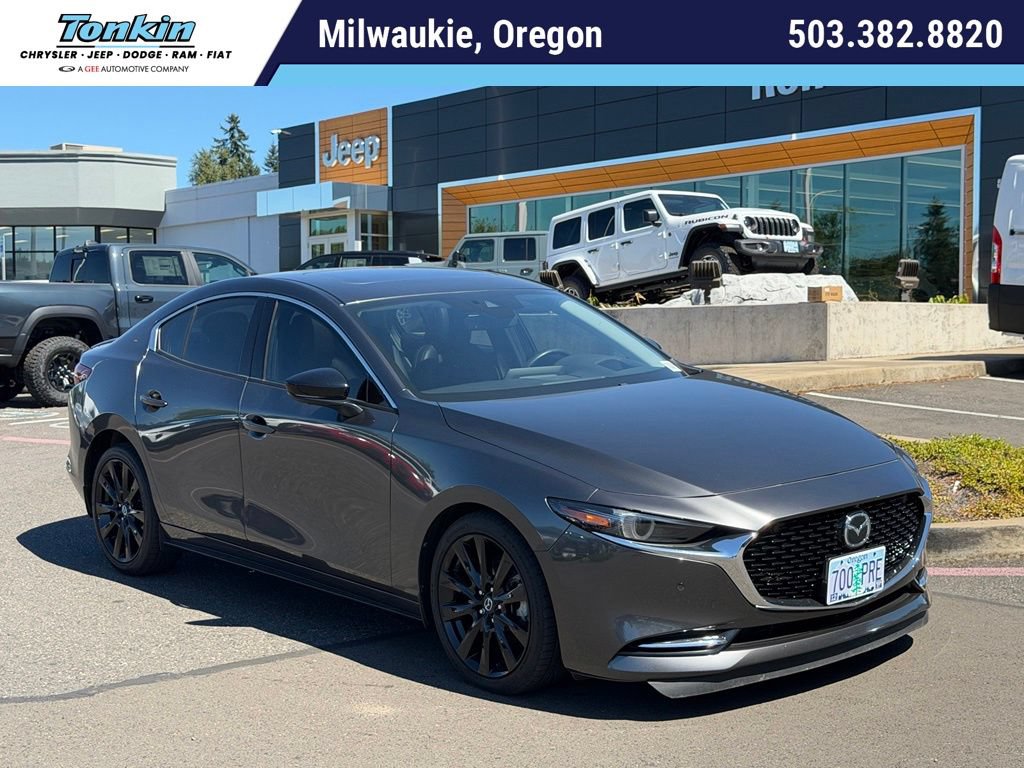 Used 2021 MAZDA MAZDA3 2.5 Turbo Sedan w/Premium Plus AWD/4WD video 1