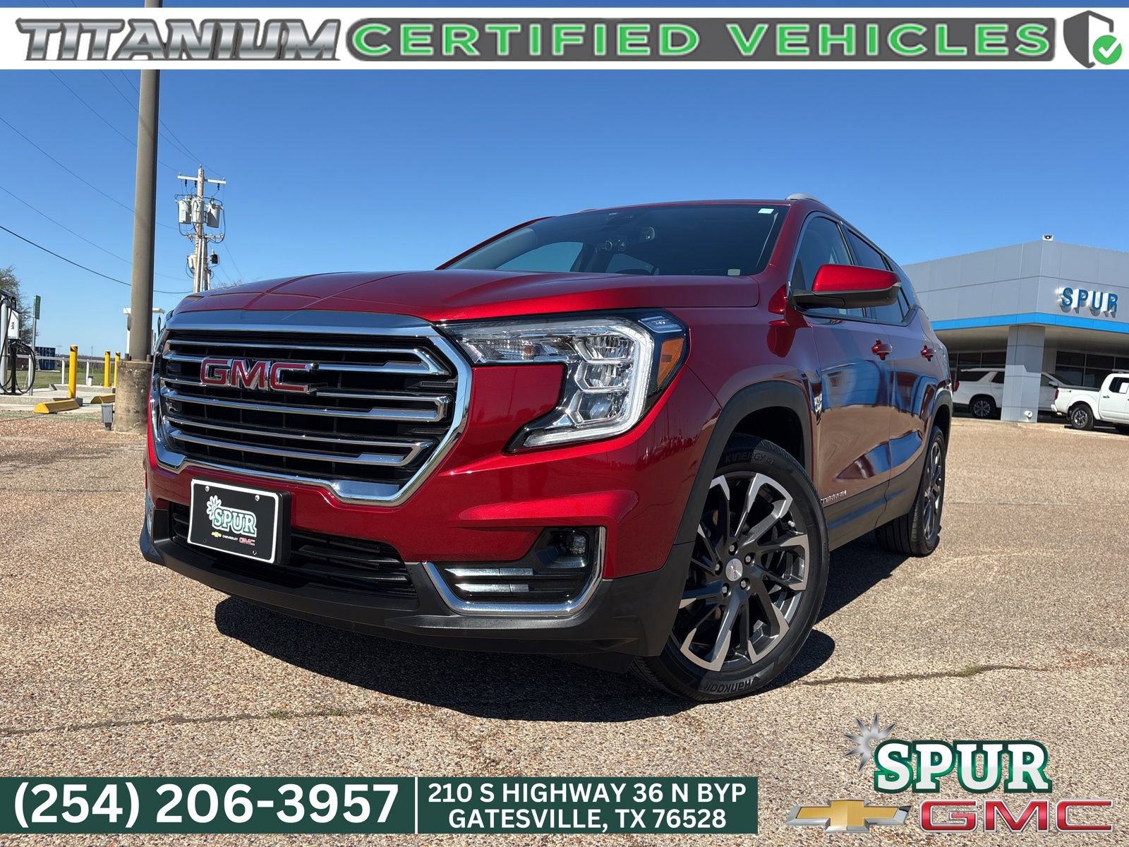 Certified 2022 GMC Terrain SLT w/ LPO, Floor Liner Package